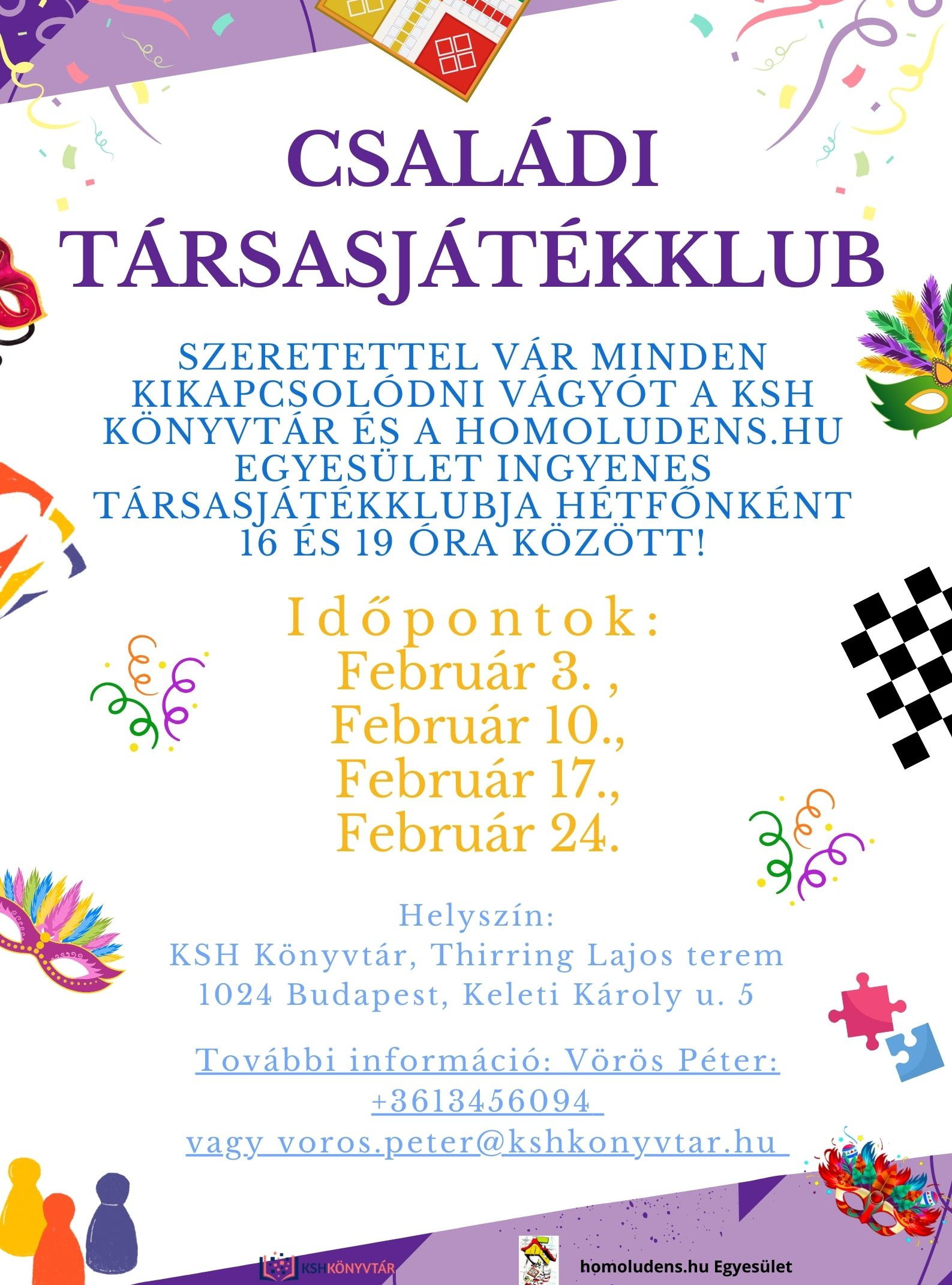 Családi társasjátékklub