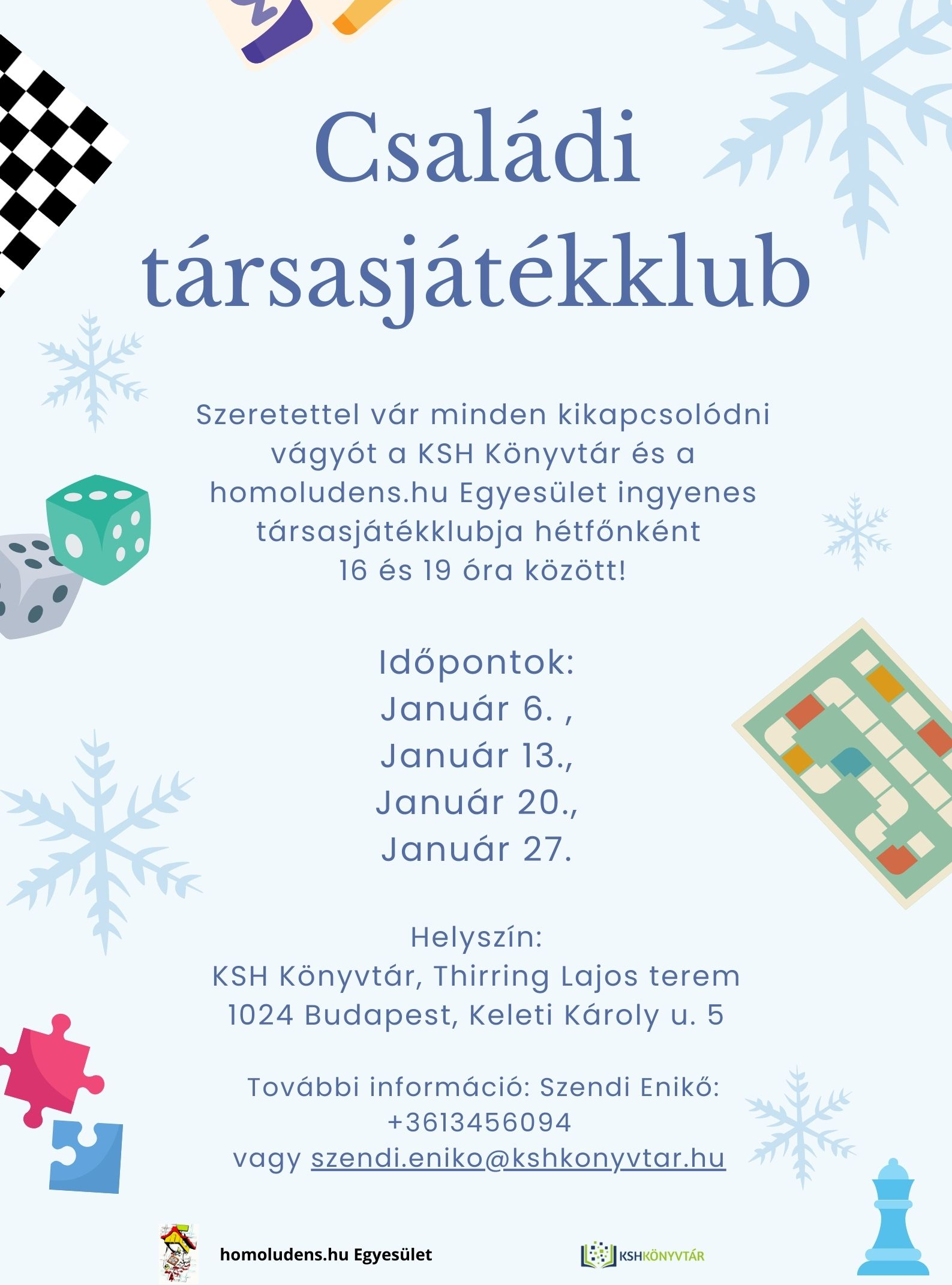 Családi társasjátékklub