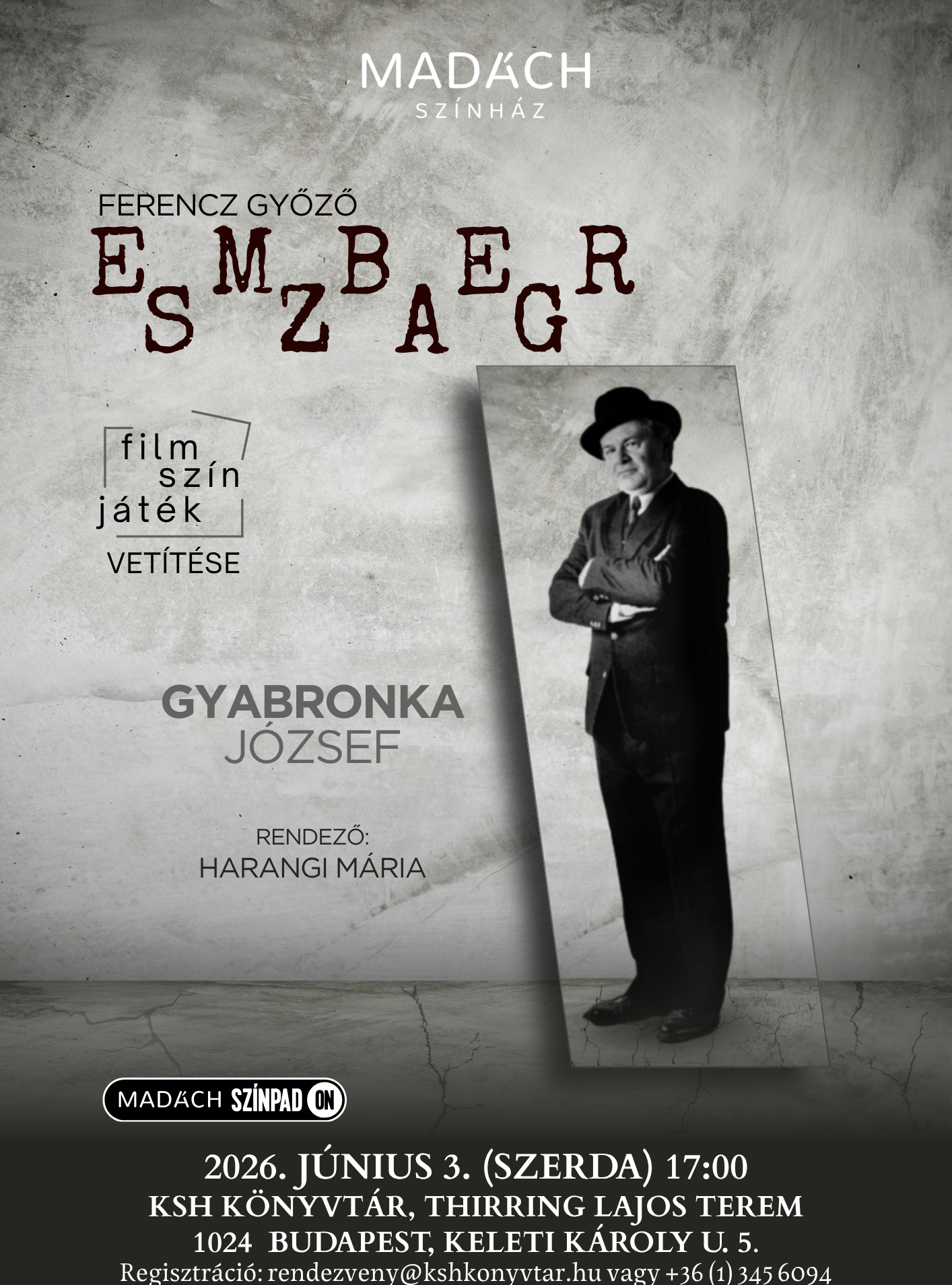 Film-szín-játék: Emberszag