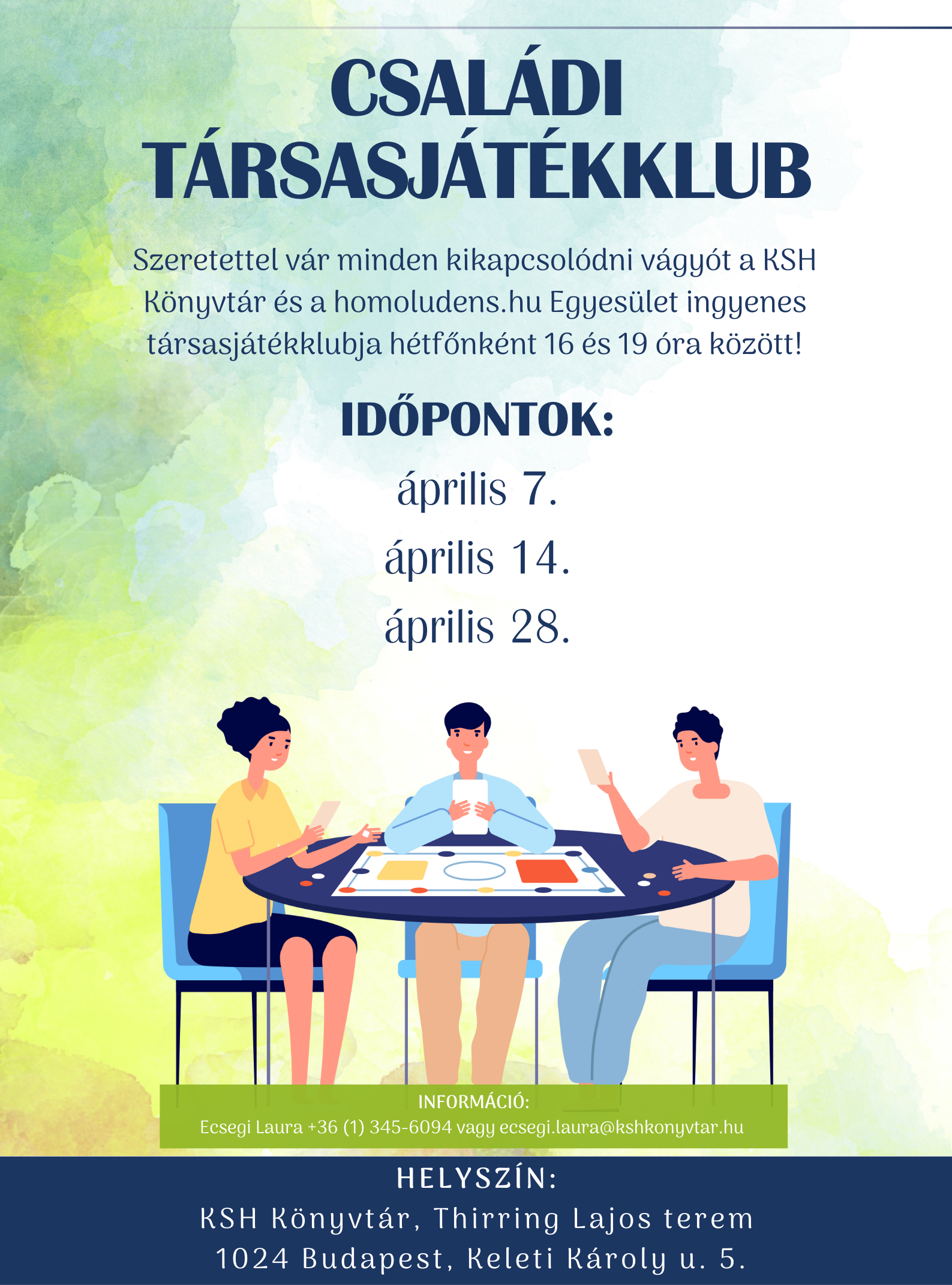 Családi társasjátékklub